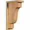 Ekena Millwork Newport Smooth Corbel w/Backplate, Western Red Cedar, 5 1/2"W x 10"D x 18"H COR06X10X18NEW01SWR - alternate 1